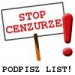Stop cenzurze - list do Prezydenta RP